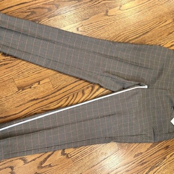 NWT Anne Klein Dressy Slim Ankle Houndstooth Pants Size L - Picture 11 of 12